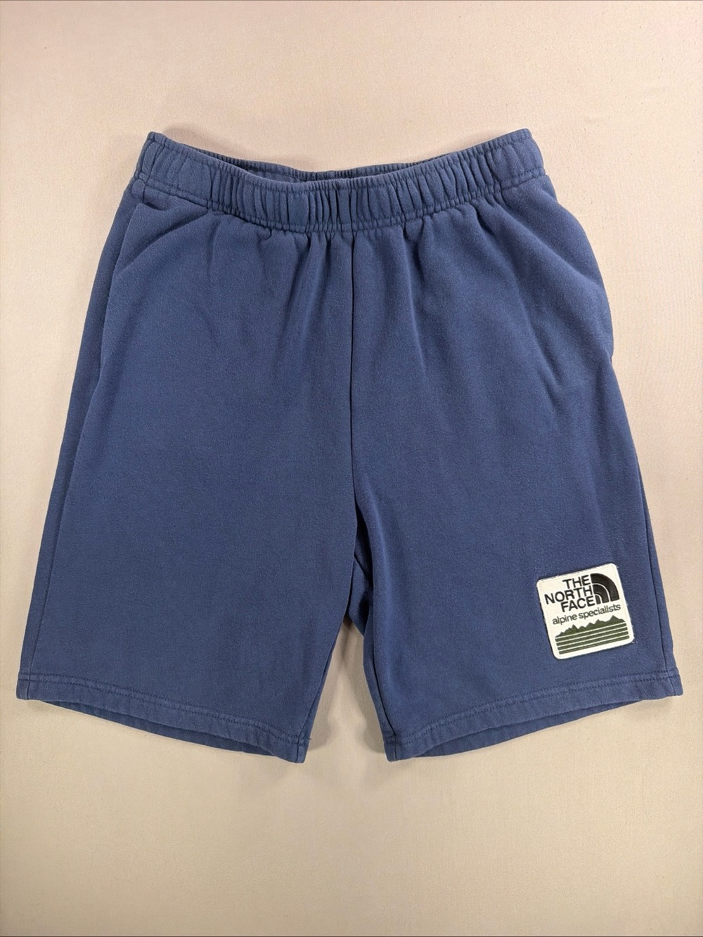 The North Face Men's Navy Blue Fleece Hybrid Shorts